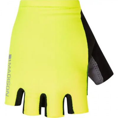 Madison Freewheel Road Mitts Hi-Viz Yellow