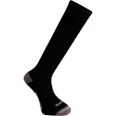 Madison Isoler Merino Deep Winter Knee High Sock Black