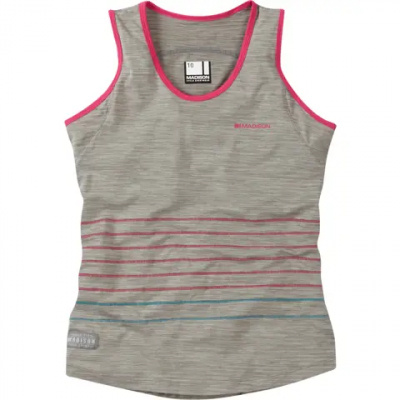 Madison Leia Womens Tank Top Grey