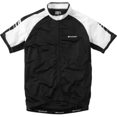 Madison Peloton SS Jersey Black/White
