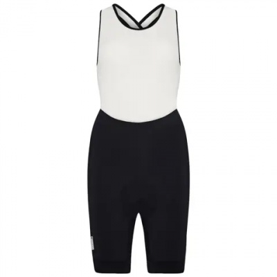 Madison Sportive Womens Road Bib Shorts with Pad Black/White