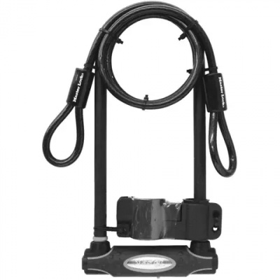 Master Lock U-Lock with Cable 280x110x120mm