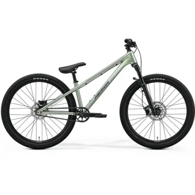 Merida Dirt 500 Dirt Jump Bike 2026 Glossy Grey/Green FlakesClear