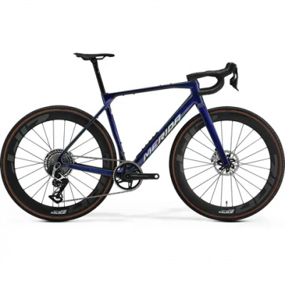 Merida Mission 10K Gravel Bike 2026 Glossy Blue Clear/Hologram