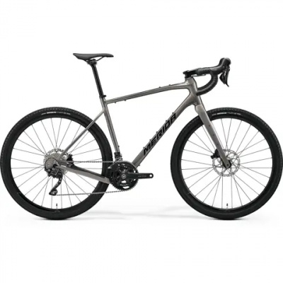 Merida Silex 400 Gravel Bike 2026 Warm Slate Grey/Black