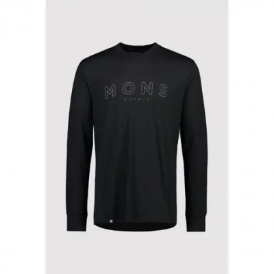 Mons Royale Redwood Enduro VLS LS Jersey Black