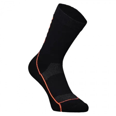 Mons Royale Womens MTB 9in Tech Sock Up Down Black/Neon