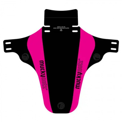 Mucky Nutz Face Fender V2 Front Mudguard Black/Magenta