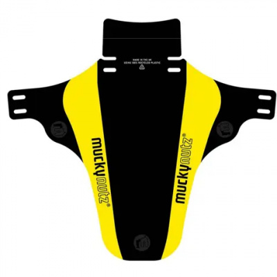 Mucky Nutz Face Fender V2 Front Mudguard Black/Yellow