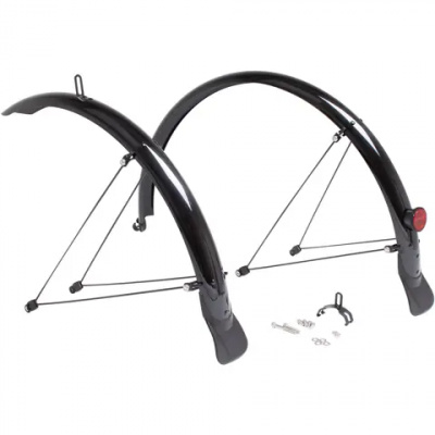 Mudguard MP Primo 700x60mm Black 700c x 60 mm profile