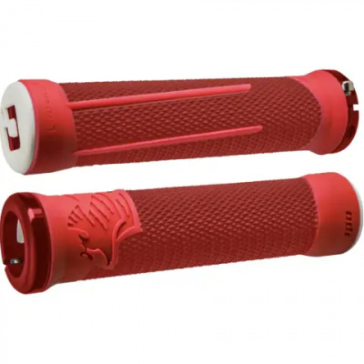 ODI AG2 Lock On Grips Red