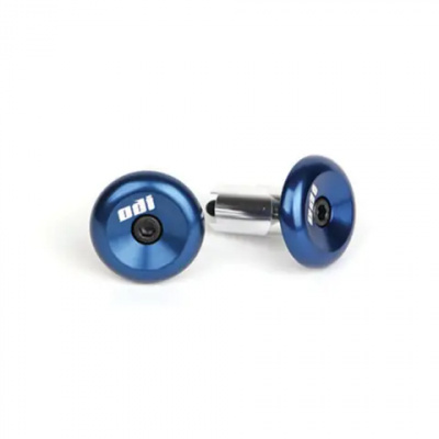 ODI Aluminum End Plugs - Blue