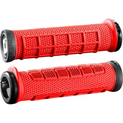 ODI Elite Pro V2.1 Lock On MTB Handlebar Grips 130mm Red