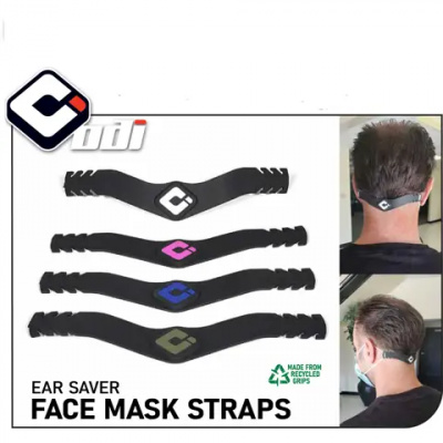 ODI Face Mask Strap Black/White
