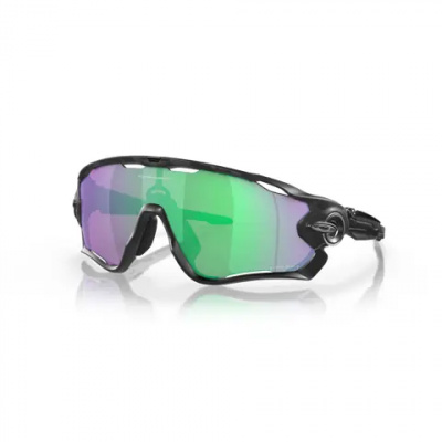 Oakley Jawbreaker Sunglasses Matt Black Camo/Prizm/Road Jade