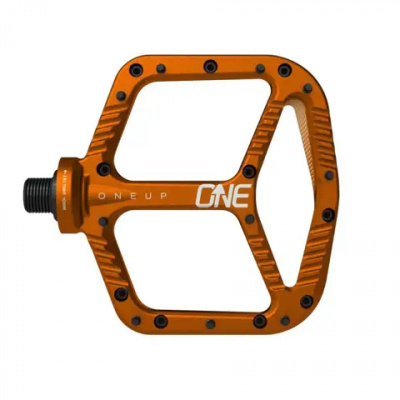 OneUp Flat Aluminium Pedals Orange