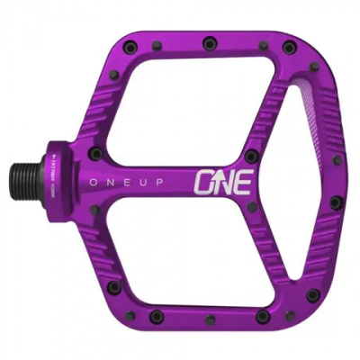 OneUp Flat Aluminum Pedals Purple