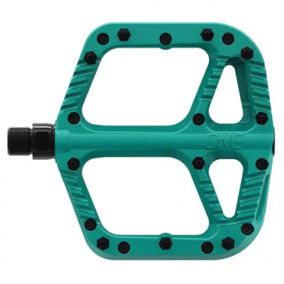 OneUp Flat Composite Pedals Turquoise