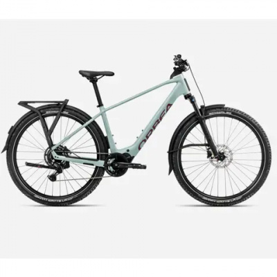 Orbea Kemen Adv 30 Electric Bike 2025 Blue Stone/Burgundy