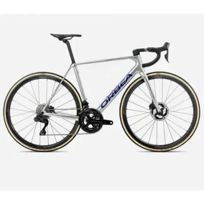 Orbea Orca M10i Ltd PWR Road Bike 2026 Spark Silver/Titain Grey