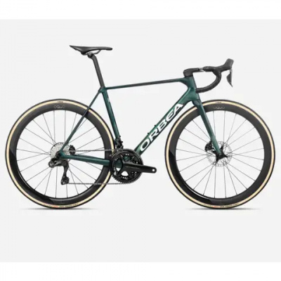 Orbea Orca M20i Ltd PWR Road Bike 2026 Escape Green/Carbon View Matt