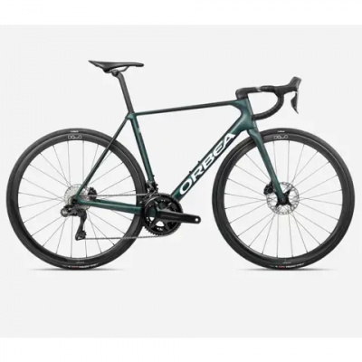 Orbea Orca M20i Team Road Bike 2026 Escape Green/Carbon View Matt