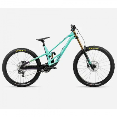 Orbea Rallon 450 D-Ltd Downhill Bike 2026 Aloha Green/Fantasy Purple Carbon View
