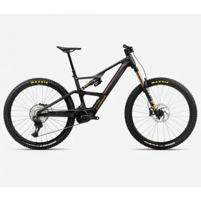 Orbea Rise LT M10 630Wh Electric Bike 2026 Cosmic Carbon View/Golden Sand