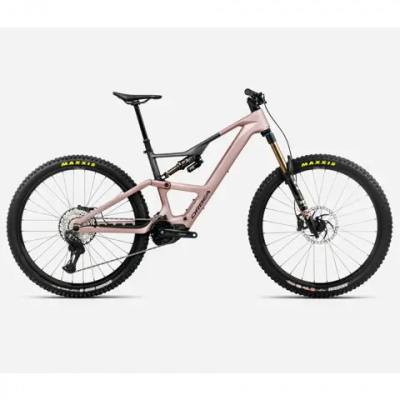 Orbea Rise LT M10 630Wh Electric Bike 2026 Desert Rose/Carbon Raw