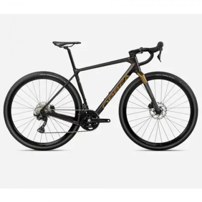 Orbea Terra M30 Team Gravel Bike 2025 Cosmic Carbon View/Metallic Olive Green