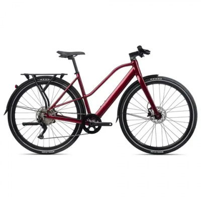 Orbea Vibe MID H30 EQ Electric Bike 2022/23 Metallic Dark Red