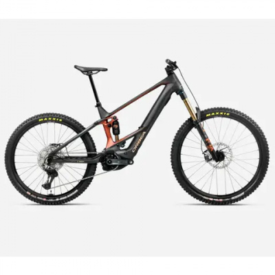 Orbea Wild M-Ltd Mullet Electric Bike 2026 Diamond Carbon View/Mars Red