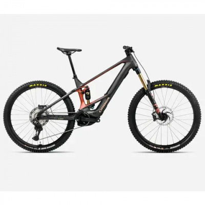 Orbea Wild M-Team Electric Bike 2026 Diamond Carbon View/Mars Red