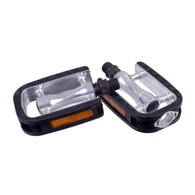 Passport City Tour 9/16 Pedals Silver/Black