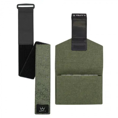 Peatys HoldFast Trail Tool Wrap Moss Green