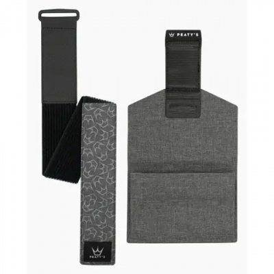 Peatys HoldFast Trail Tool Wrap Slate Grey
