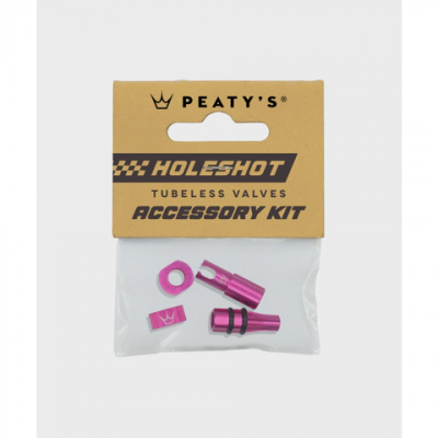 Peatys Holeshot Fast Flow Tubeless Valves Accessory Kit Punch