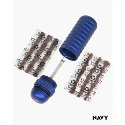 Peatys Holeshot Tubeless Puncture Plugger Kit Navy
