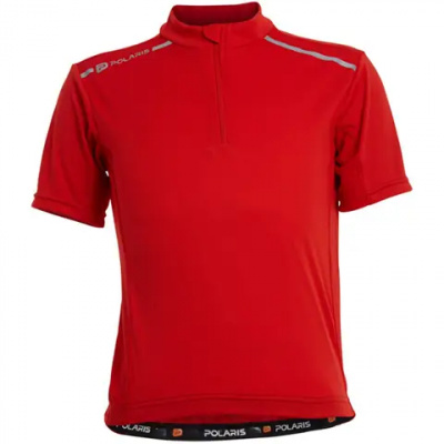 Polaris Mini Adventure SS Kids Jersey Red