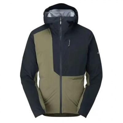 Rab Cinder Kinetic Waterproof Jacket XL Khaki/Beluga