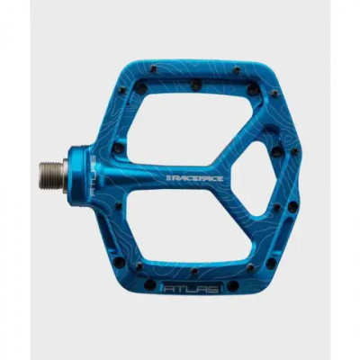 Race Face Atlas Flat Pedals Blue