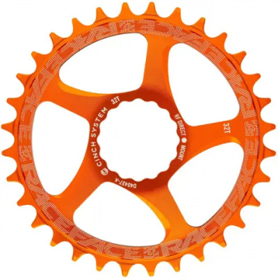 Race Face Direct Mount Narrow/Wide Single Chainring Orange 32t