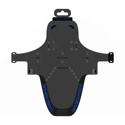 Rapid Racer Products Enduroguard Mudguard Black/Blue