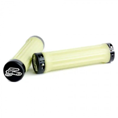 Renthal Traction Lock On Grip Kevlar Yellow