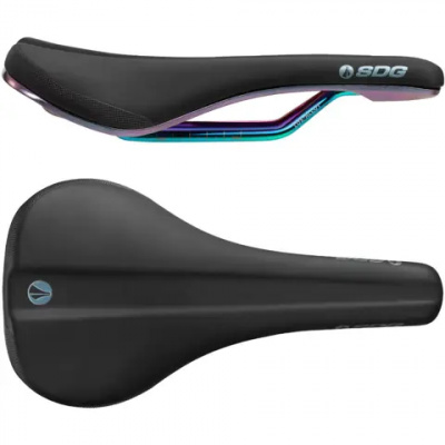 SDG Bel Air 3.0 Lux-Alloy Rail Saddle Black/Oil Silk