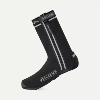 SealSkinz Barsham All Weather LED Open-Sole Overshoe Black