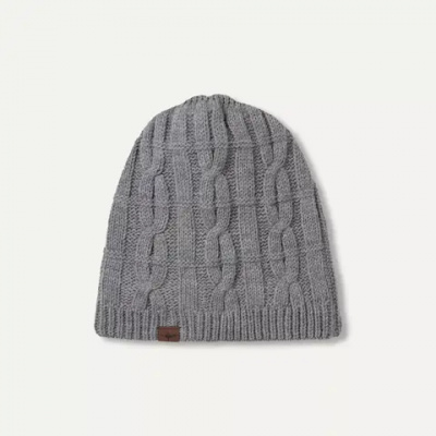 SealSkinz Blakeney Waterproof Cold Weather Cable Knit Beanie Hat Grey Marl