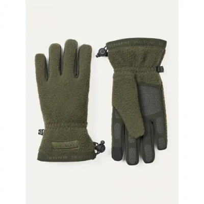 SealSkinz Hoveton Waterproof Heavy Sherpa Fleece Glove Olive