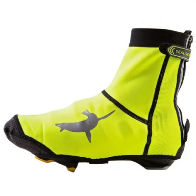 SealSkinz Neoprene Open Sole Overshoes Hi Viz Yellow