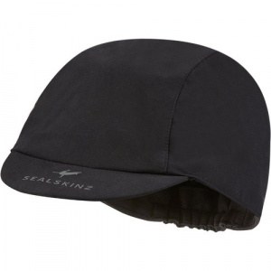 Sealskinz Flitcham Waterproof Bobble Hat - Navy/Olive/Grey